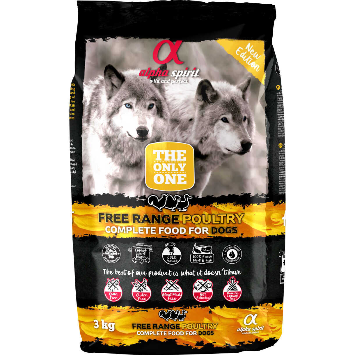 Alpha Spirit The Only One Hundefutter mit Huhn – MegaPetShop