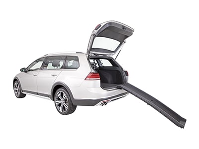 Hunderampe für Auto
