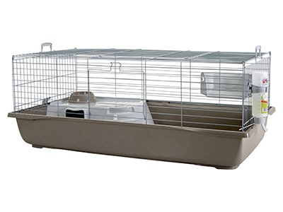 Kaninchenstall innen