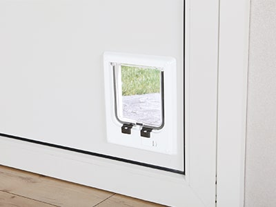 Katzenklappe mit Magnet