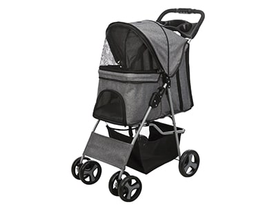 Hundebuggy mit Gummirädern - MegaPetShop