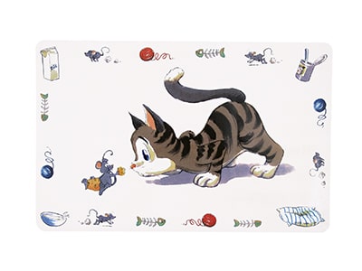 Napfunterlage für Katzen