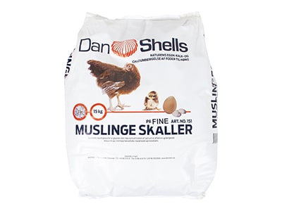 Muschelkalk für Hühner
