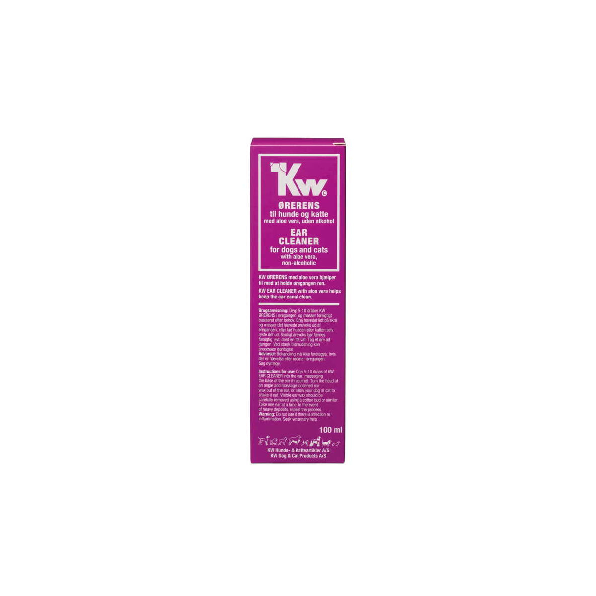 KW Ohrreiniger mit Aloe Vera für Hunde und Katzen 100 ml