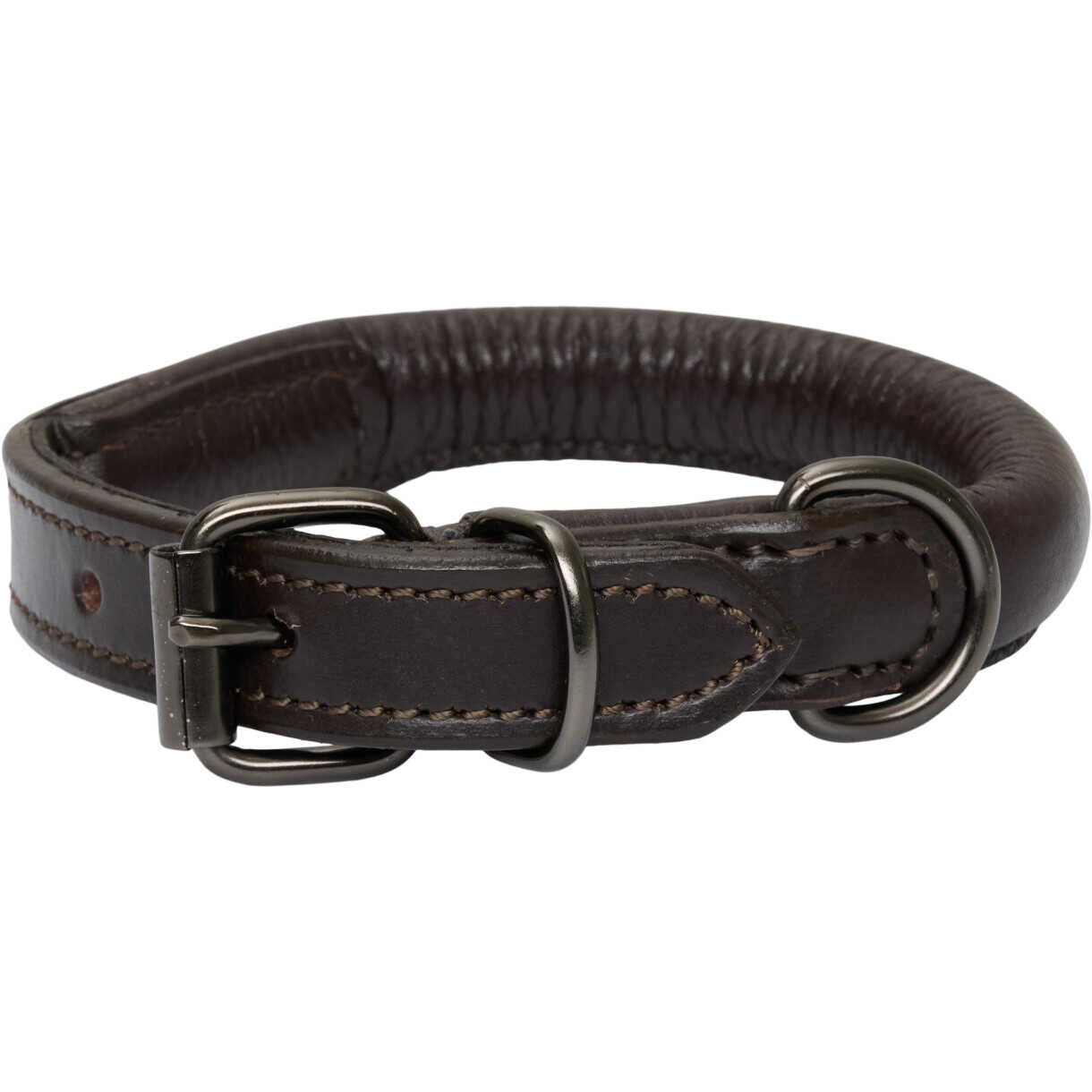 CATAGO Hundehalsband aus Leder - Braun