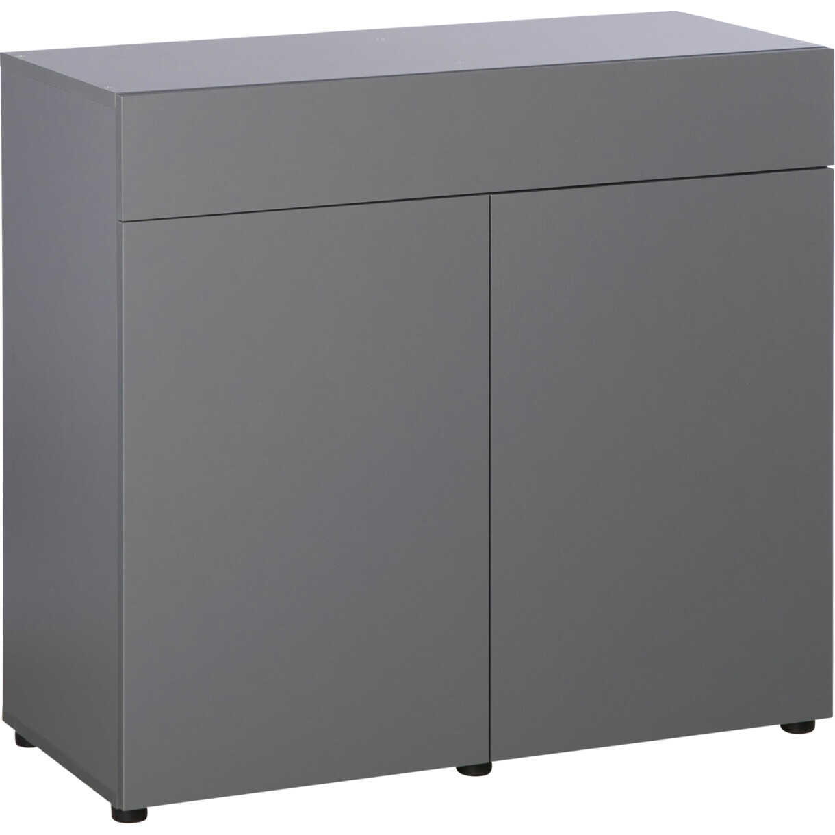 Unterschrank für AkvaStabil element aquarium - 80 x 40 x 76 cm - grau