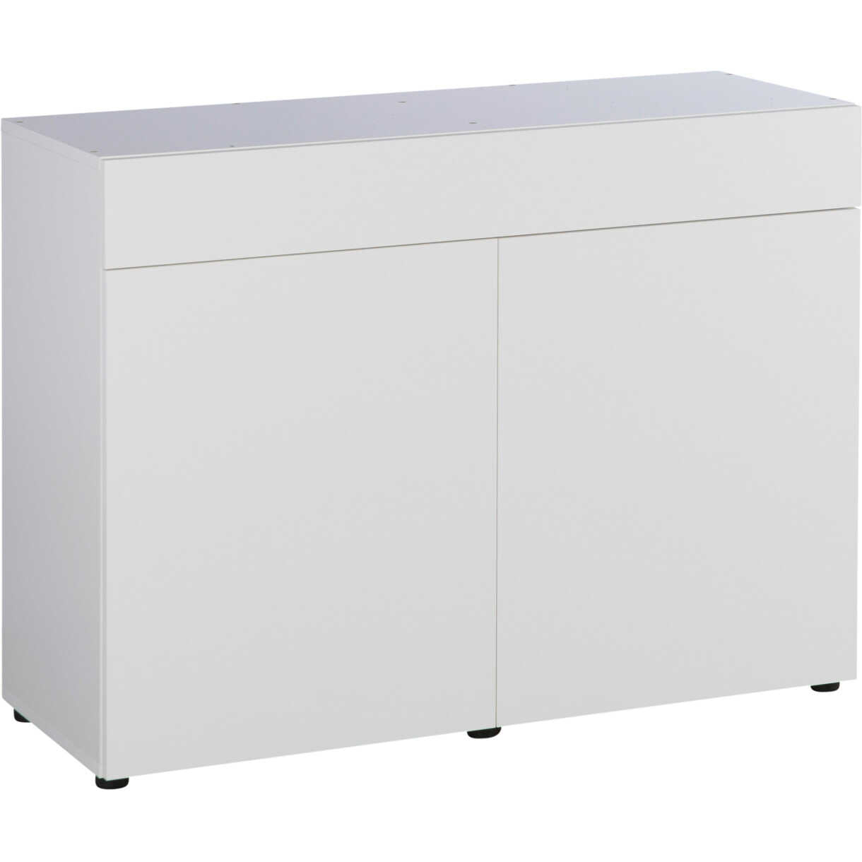 Unterschrank für AkvaStabil element aquarium - 100 x 40 x 76 cm - weiß