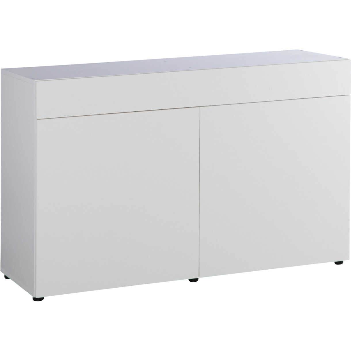 Unterschrank für AkvaStabil element aquarium - 120 x 40 x 76 cm - weiß