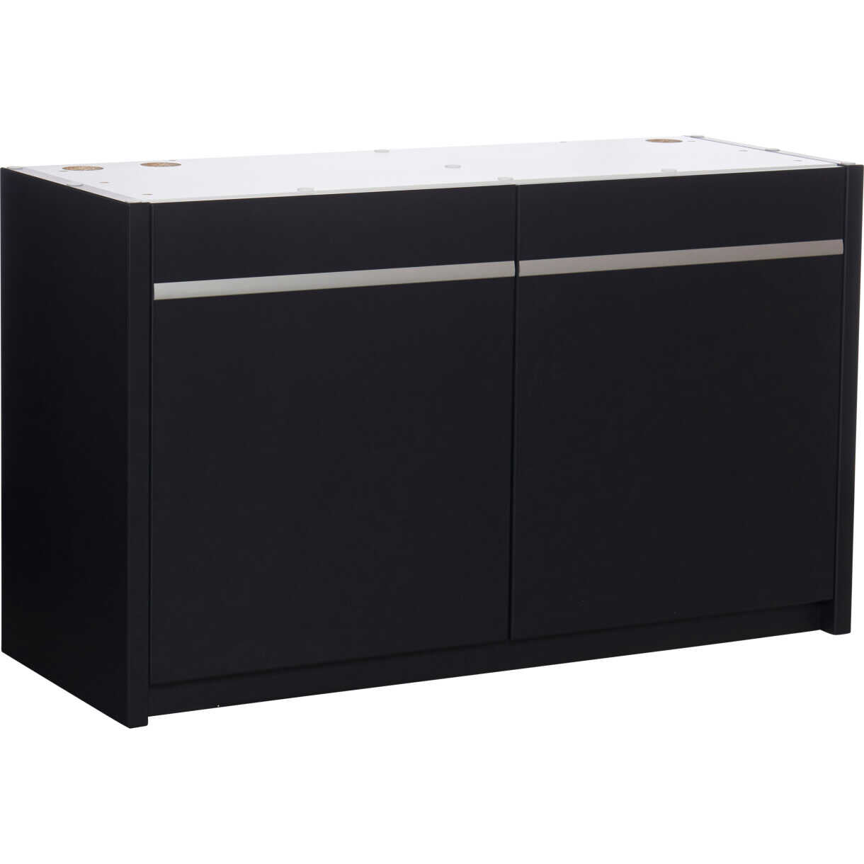 Unterschrank für AkvaStabil move Aquarium 130 x 50 x 79 cm - Schwarz - 360 Liter