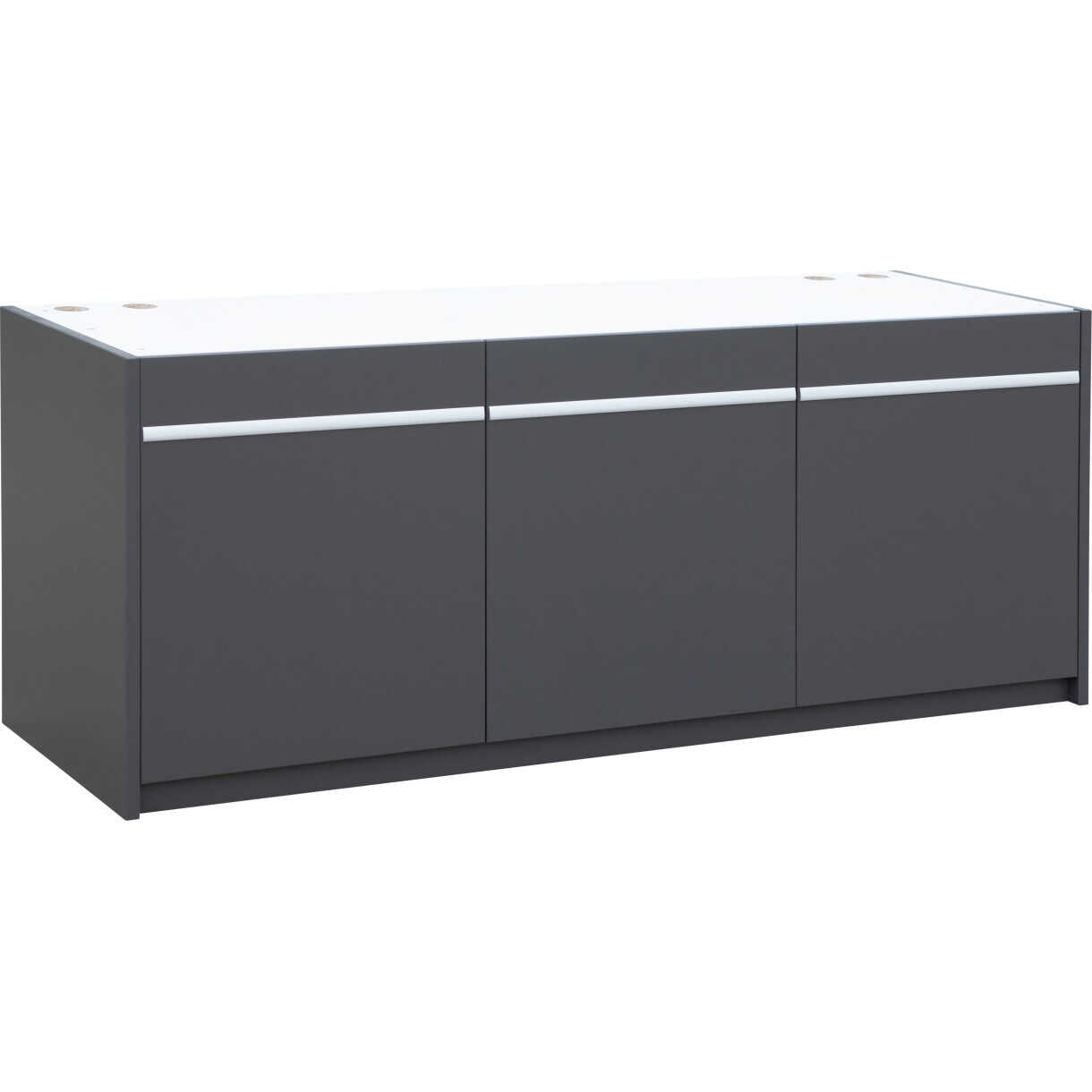 Unterschrank für AkvaStabil move Aquarium 200 x 60 x 79 cm - grau - 720 Liter