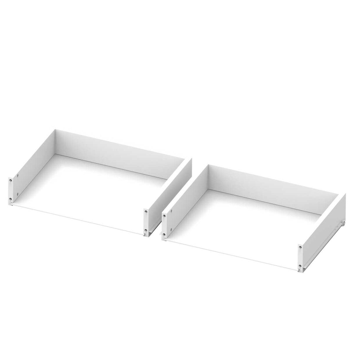 AkvaStabil ELEMENT Schubladenset für 100 cm langes Möbelstück, 2 Stück