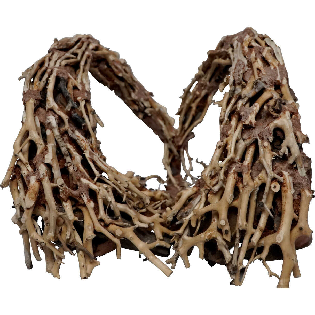 4FISH Aquarium Dekoration gebogene Bonsai-Baum