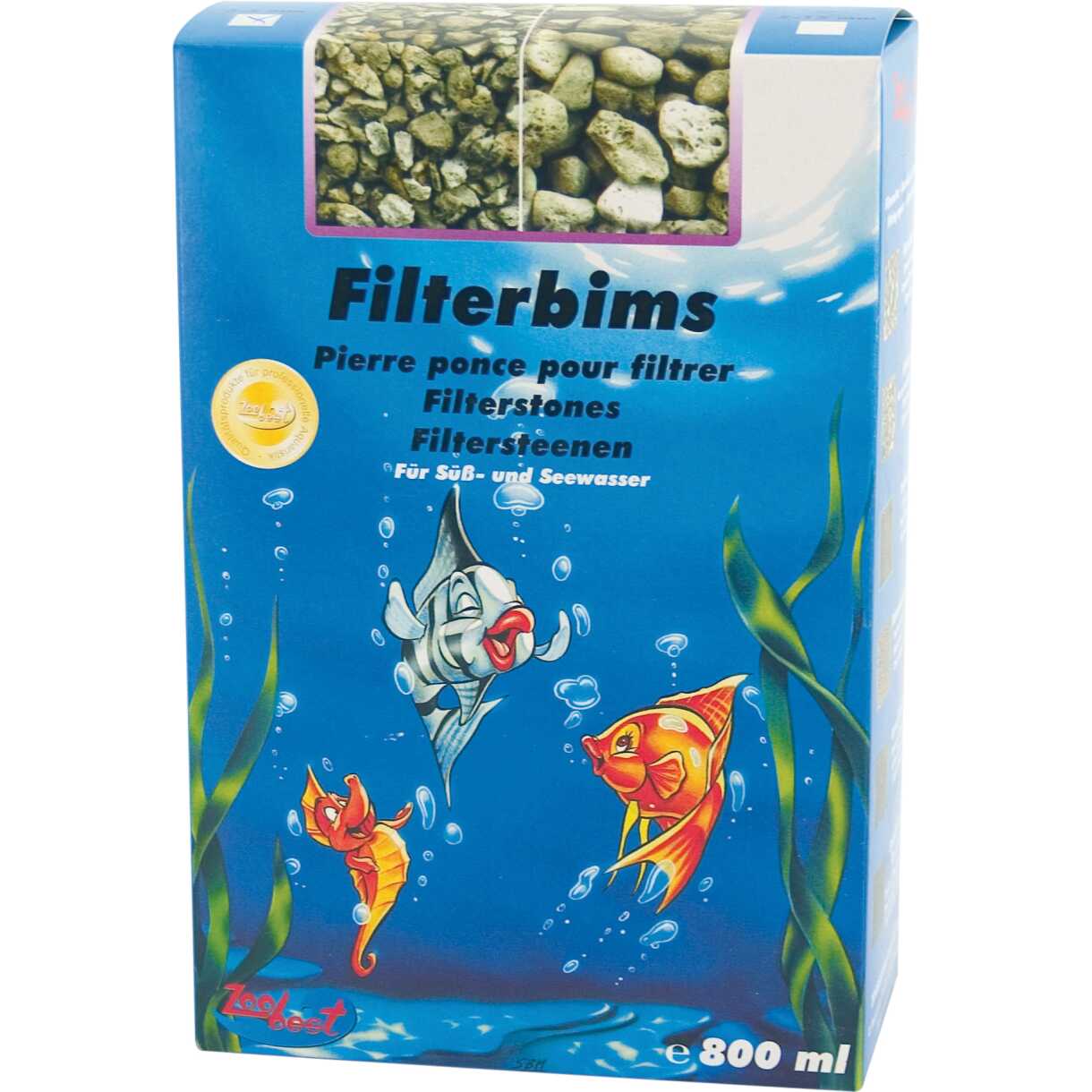 800 ml Filterstein für das Aquarium
