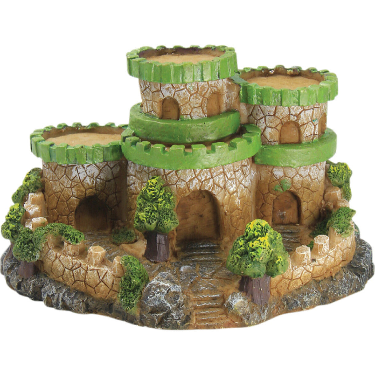 4FISH Aquarium Dekoration Borg 15 x 10 x 9 cm