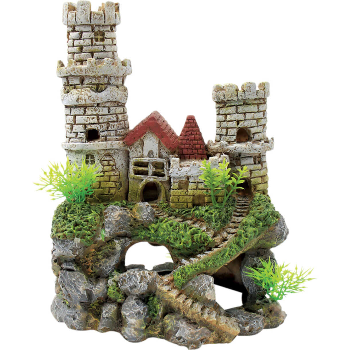 4FISH Aquarium Dekoration Borg 19 x 14 x 24 cm