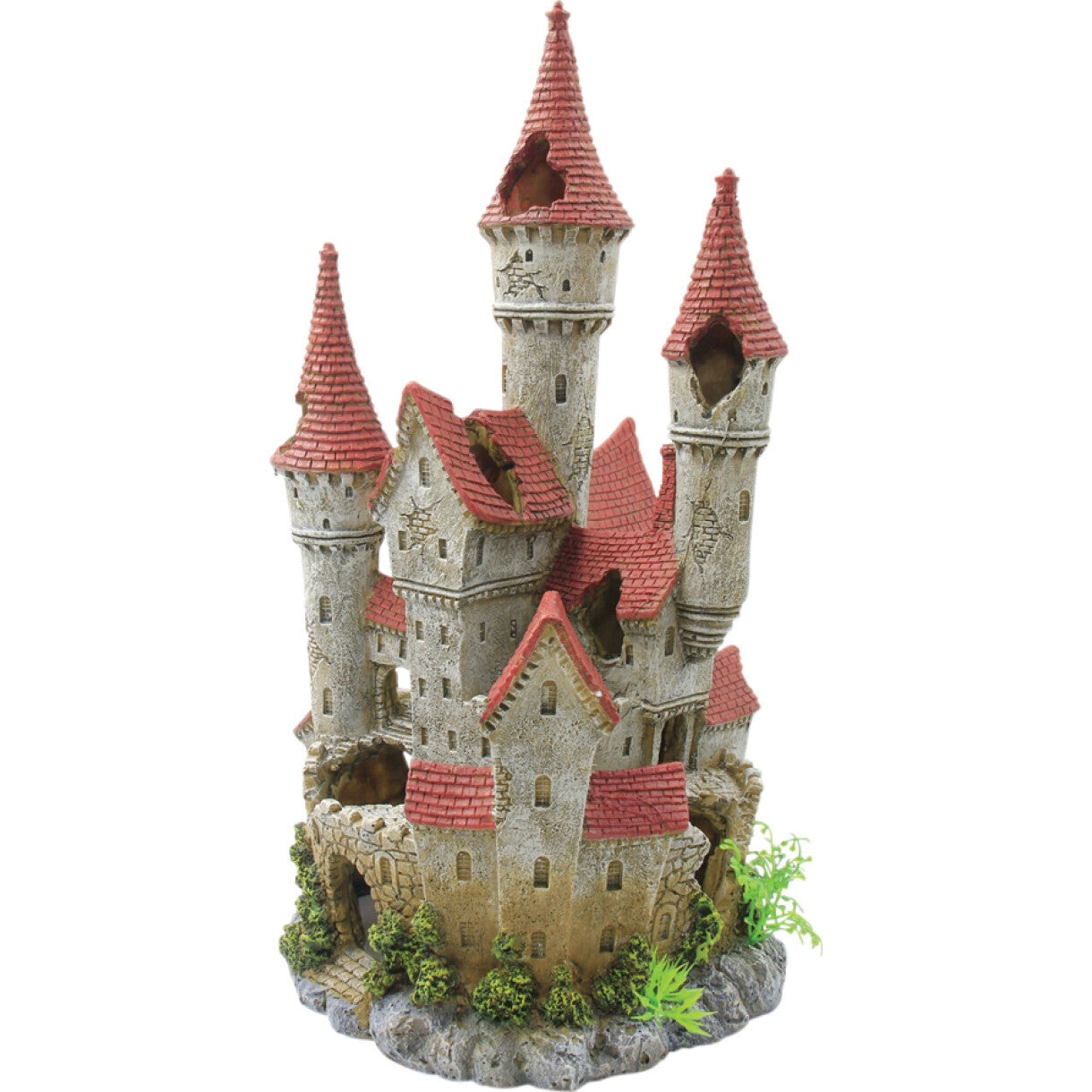 4FISH Aquarium Dekoration Borg 17 x 15,5 x 30 cm