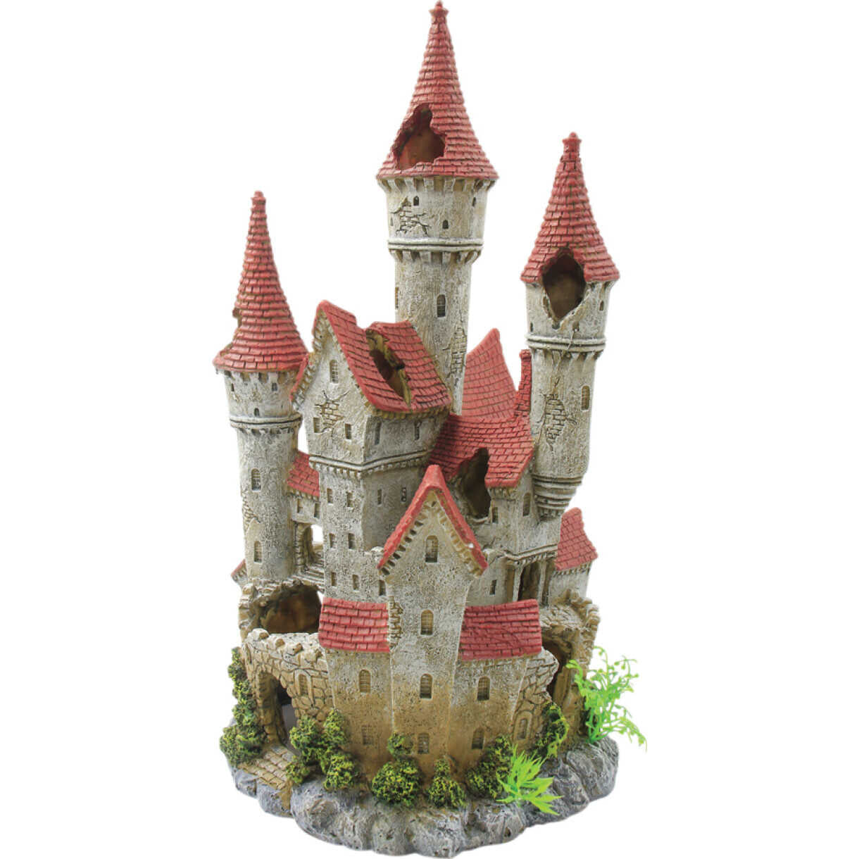 4FISH Aquarium Dekoration Borg 17 x 15,5 x 30 cm