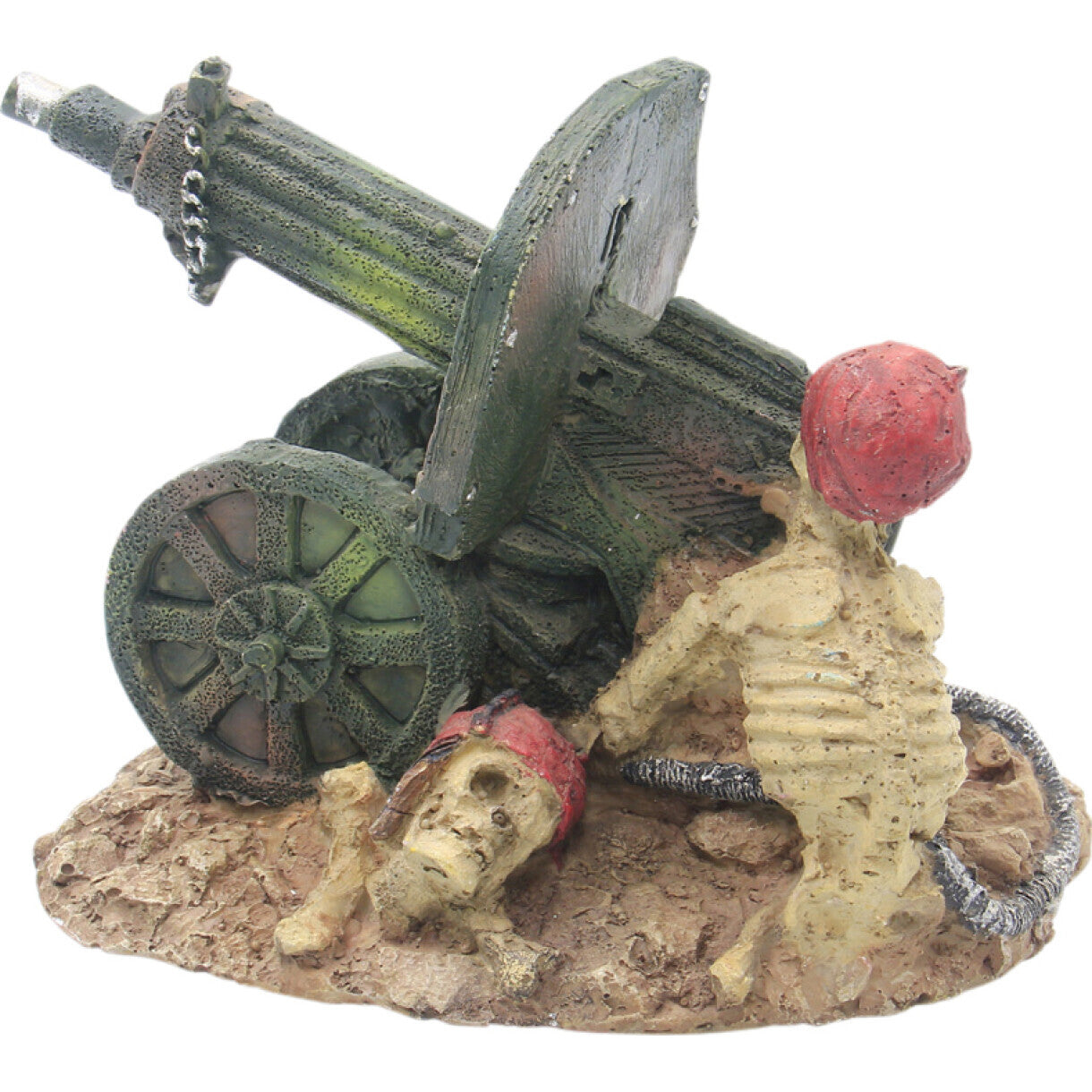 4FISH Aquarium Dekoration Kanone 14 x 9,7 x 11 cm