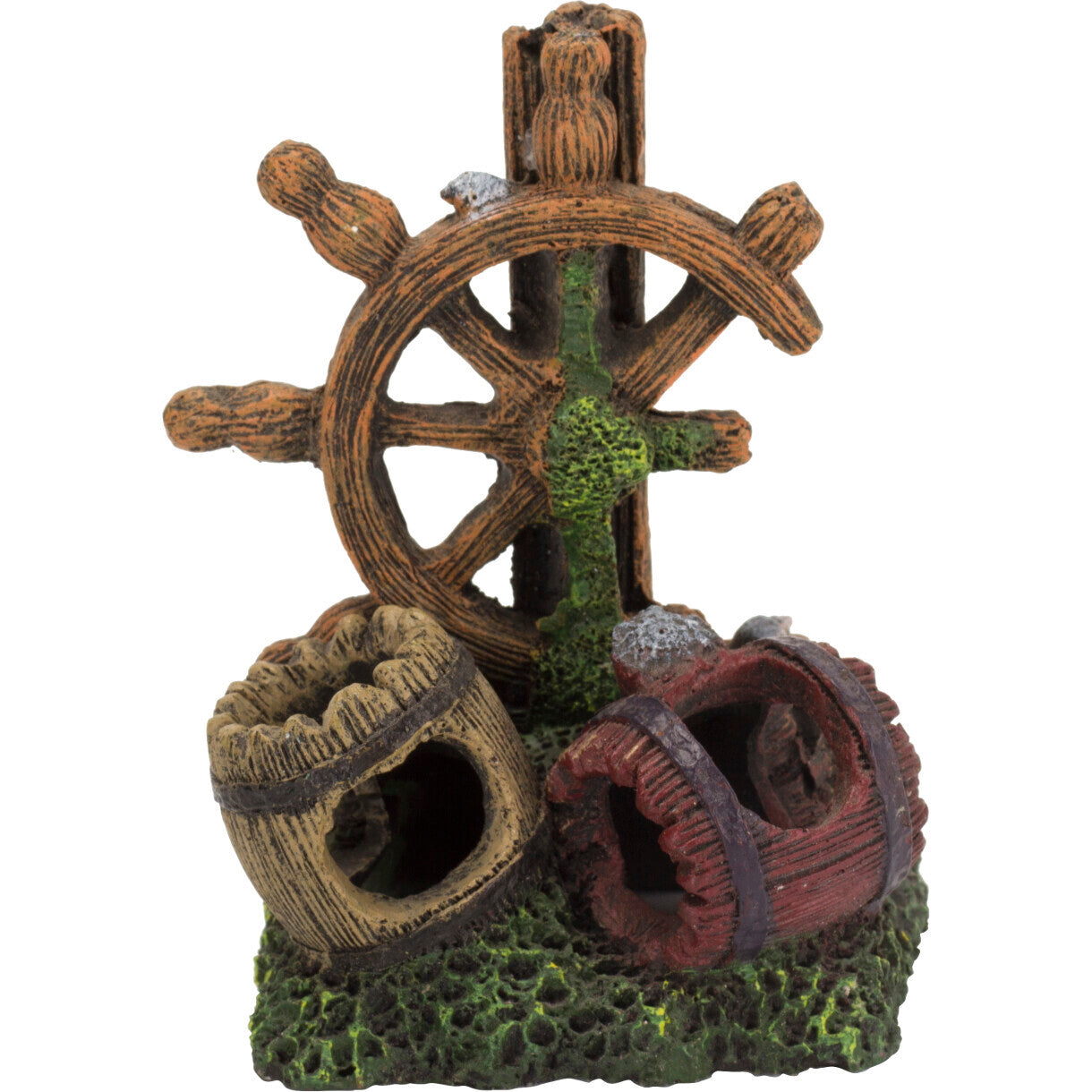 4FISH Aquarium Dekoration Ruder 13 x 10,5 x 17,8 cm