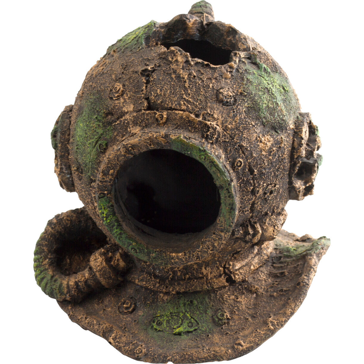 4FISH Aquarium Dekoration Taucherhelm 13,5 x 13,5 x 13 cm