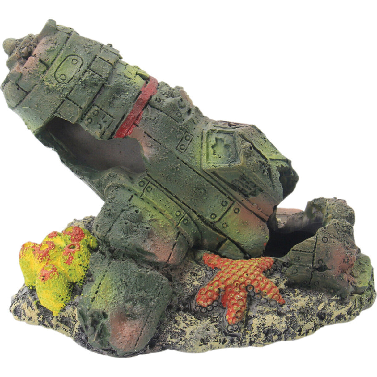 4FISH Aquarium Dekoration Flywings 11,5 x 8,5 x 8,8 cm