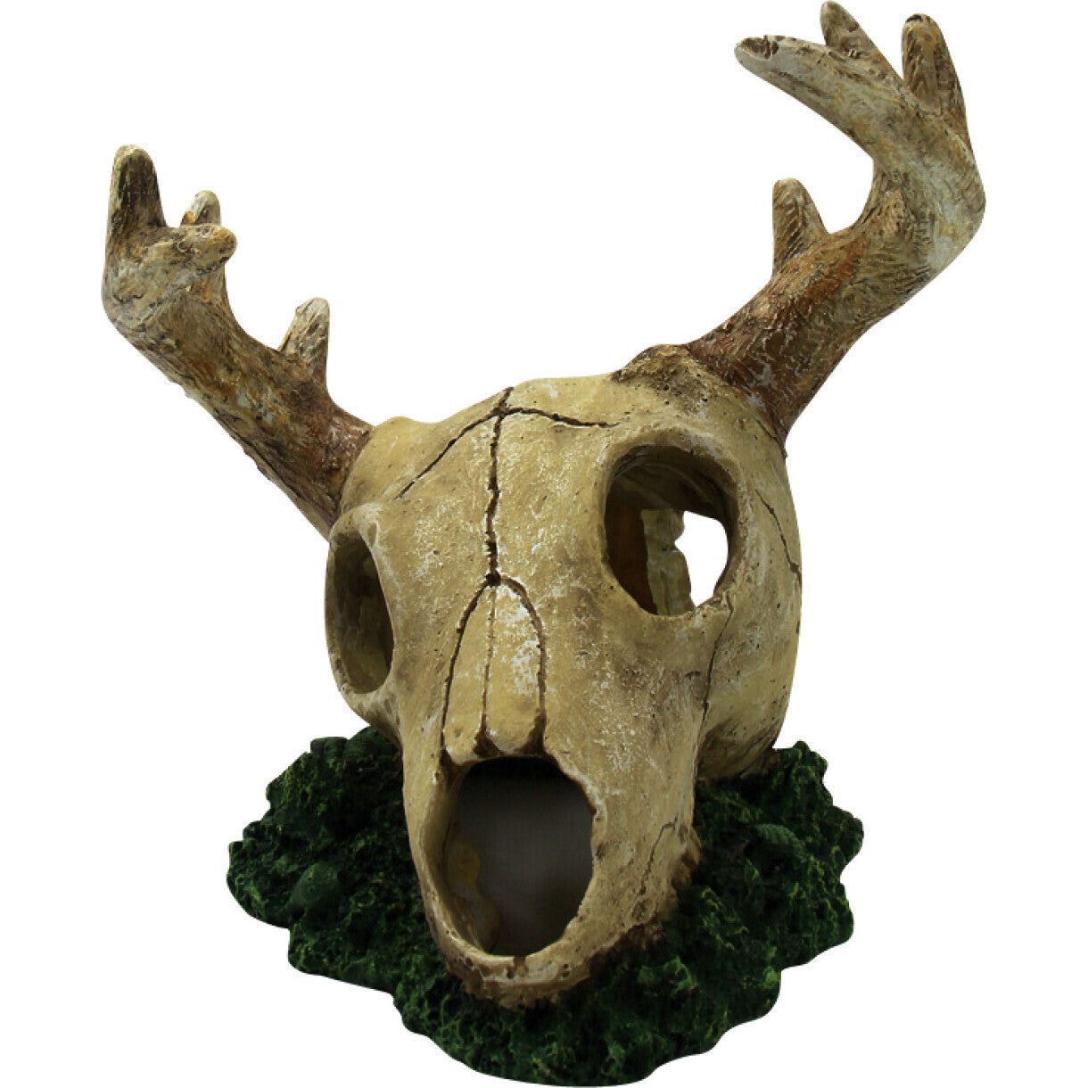 4FISH Aquarium Dekoration Totenkopf 14 x 15 x 15,8 cm