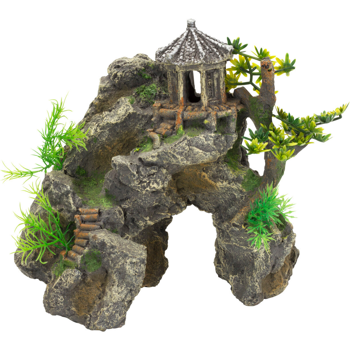 4FISH Aquarium Dekoration Landschaft 23 x 19 x 24 cm