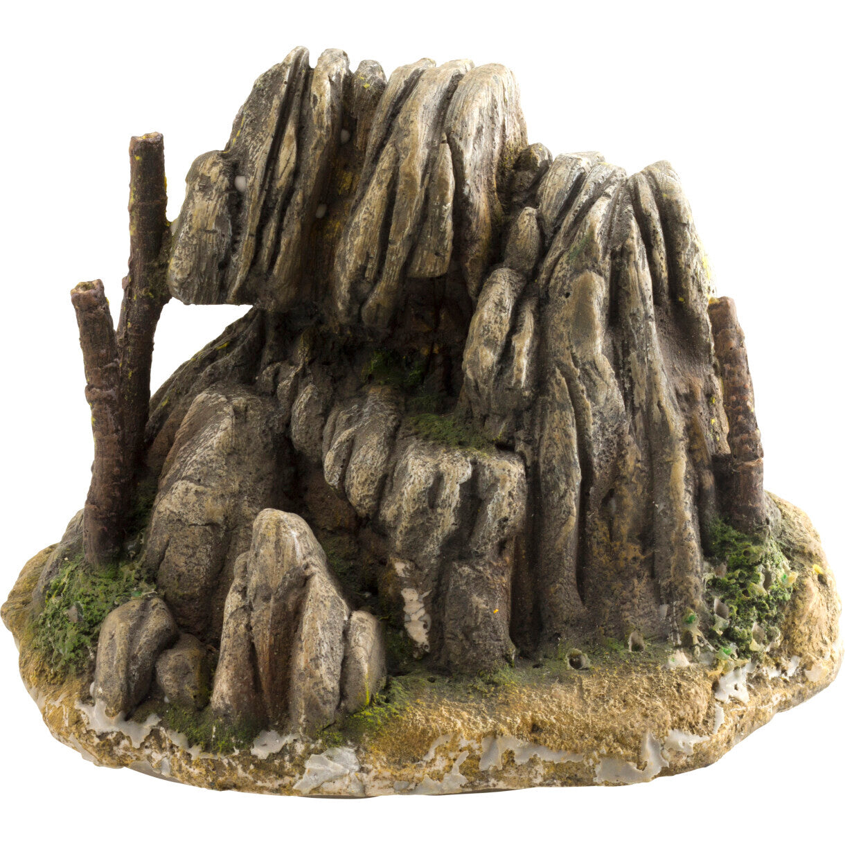 4FISH Aquarium Dekoration Landschaft 25,5 x 17,5 x 18 cm