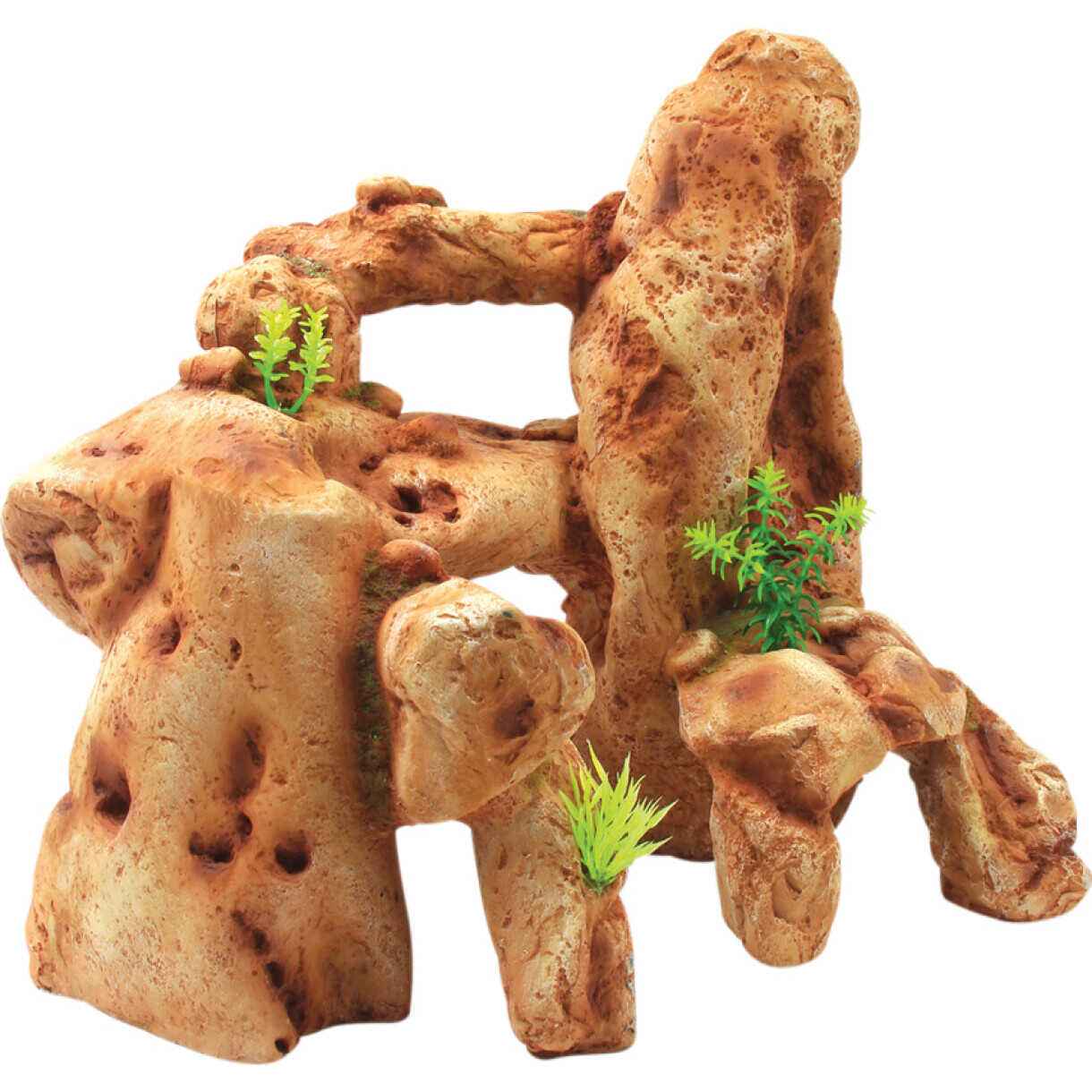 4FISH Aquarium Dekoration Landschaft 34 x 23 x 30,3 cm