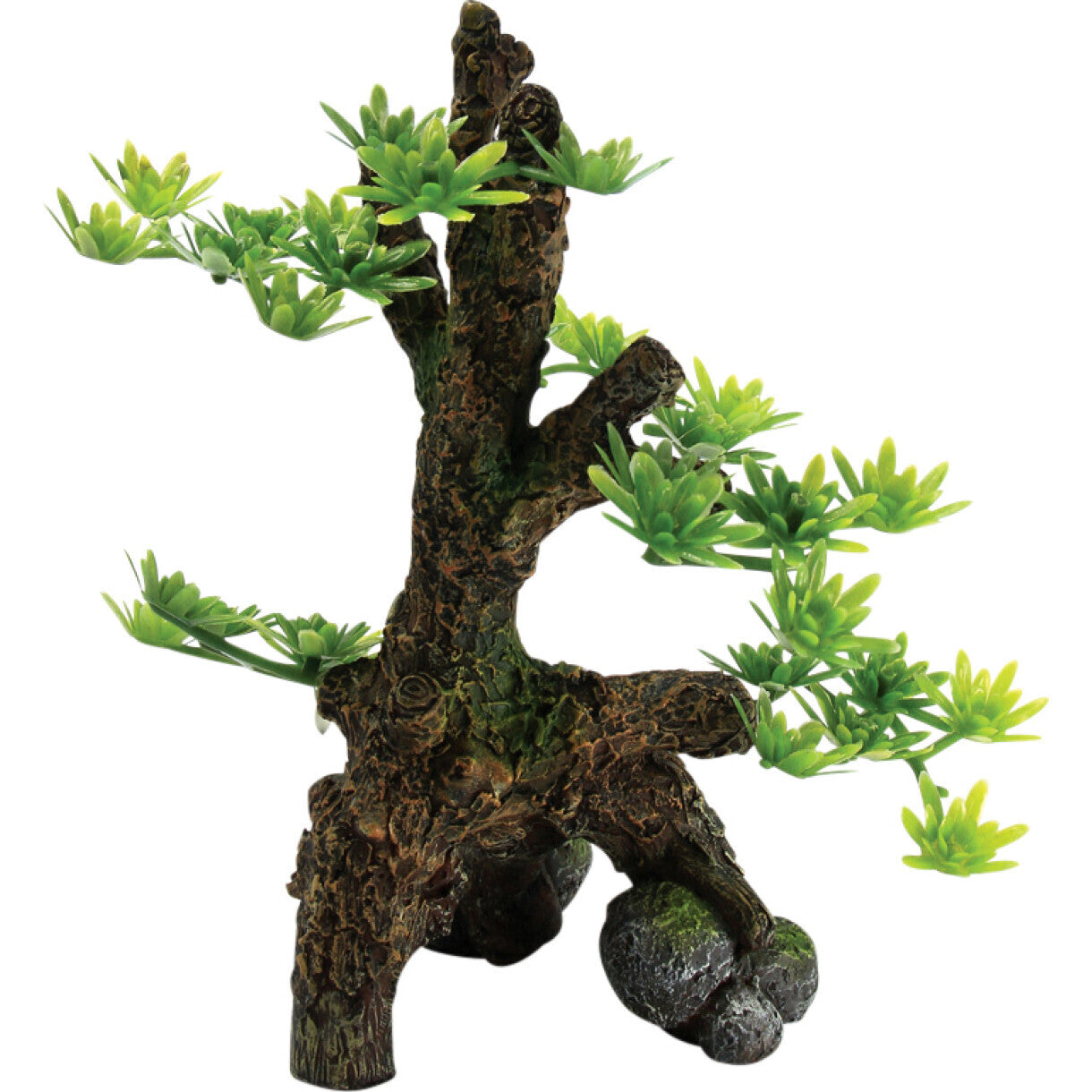 4FISH Aquarium Dekoration Holz 8 x 8,5 x 15,5 cm