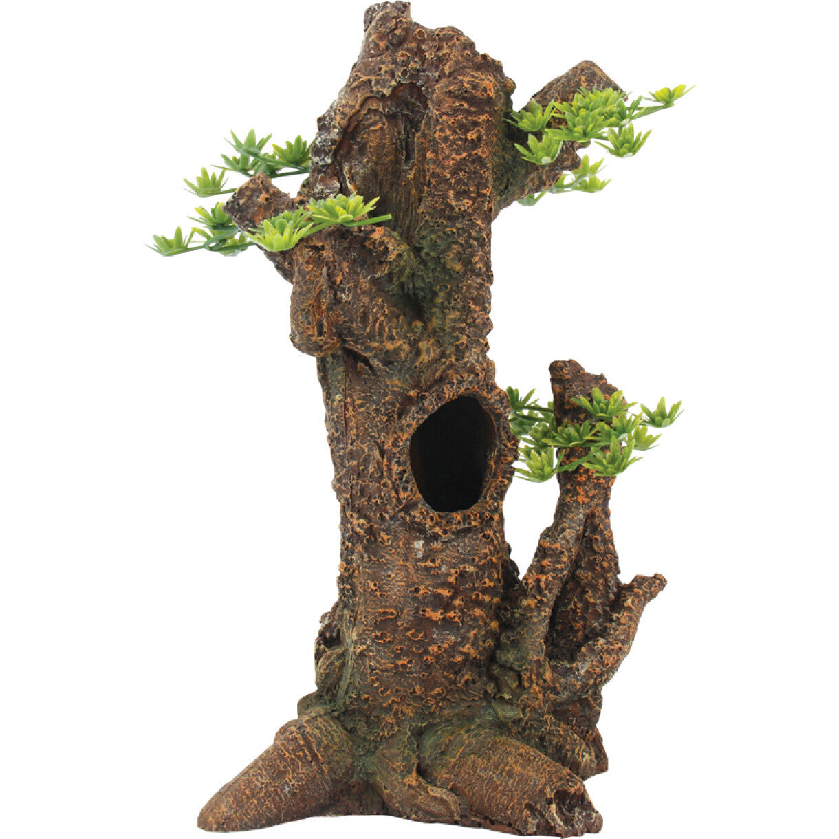 4FISH Aquarium Dekoration Holz 18,5 x 17 x 30 cm