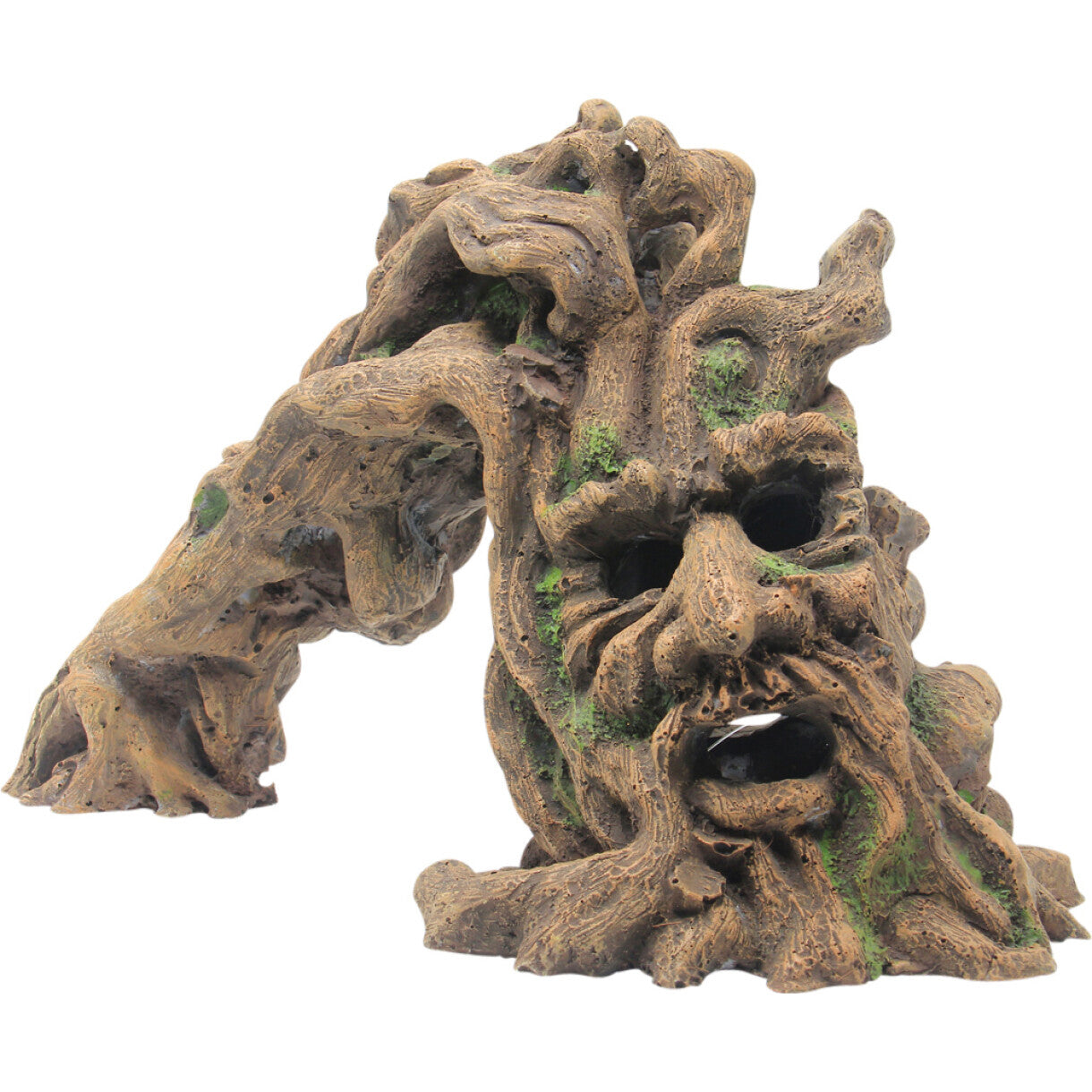 4FISH Aquarium Dekoration Holzmonster 27,5 x 13 x 16,3 cm