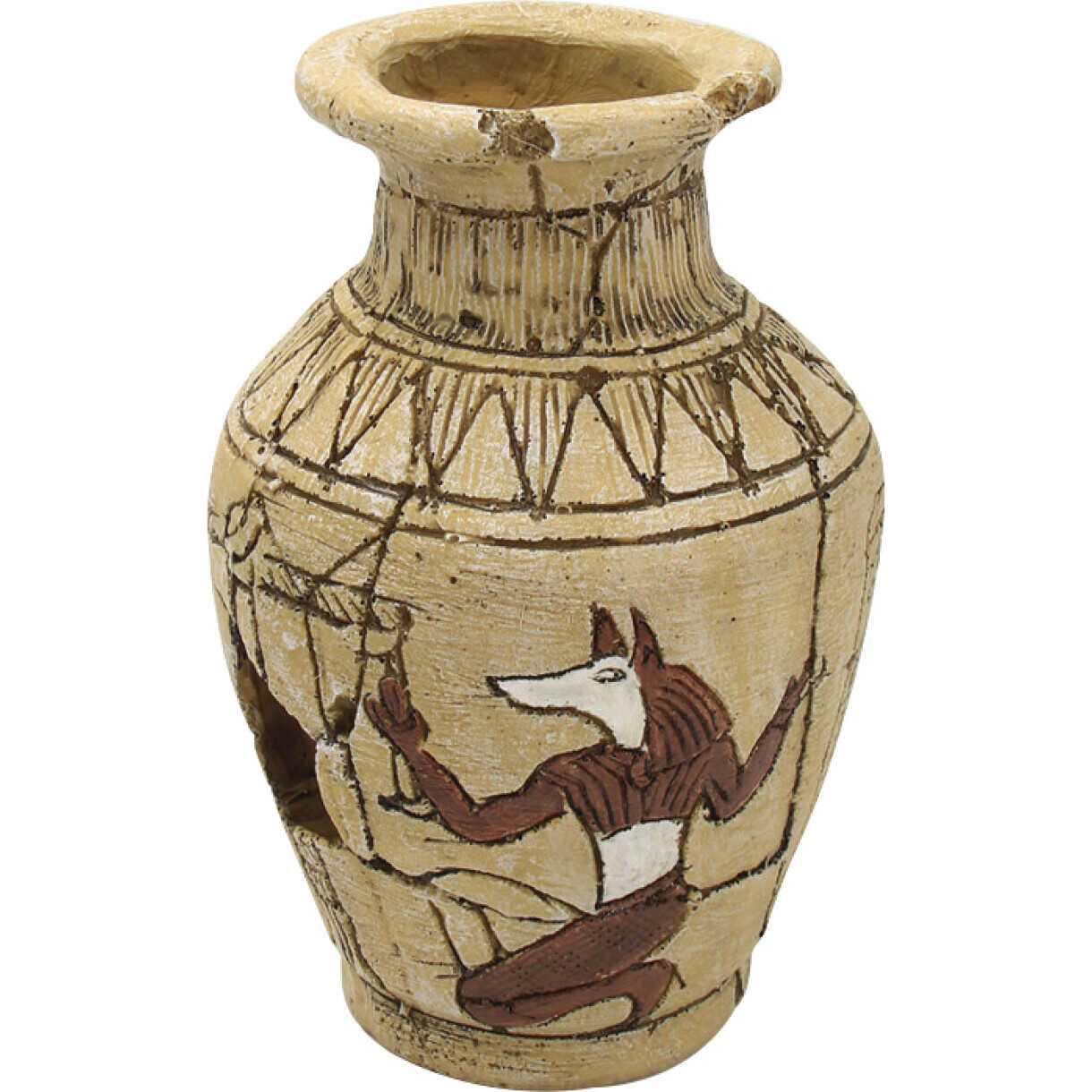 4FISH Aquarium Dekoration Jar 11,5 x 10,5 x 16,2 cm