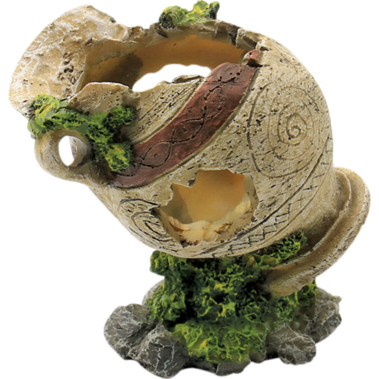 4FISH Aquarium Dekoration Jar 10,5 x 10 x 9,7 cm