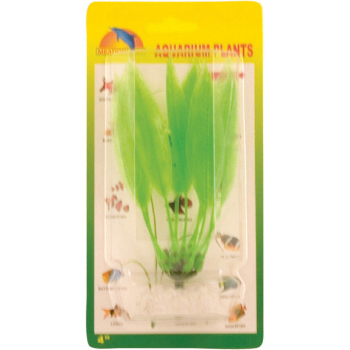 Aquarium Kunststoff Pflanze Amazon Schwert 10 cm