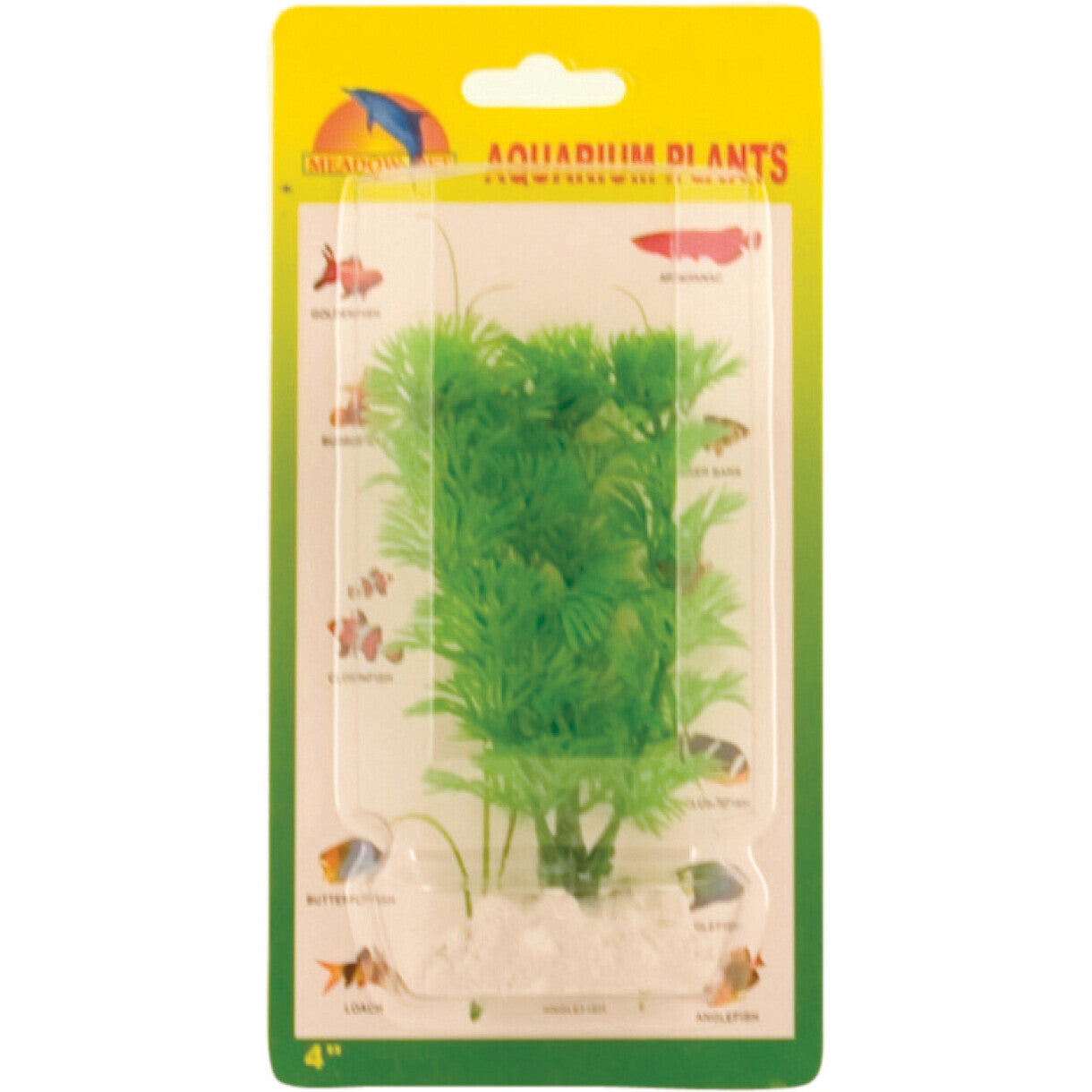 Aquarium Kunststoff Pflanze Grün Ambulia 10 cm