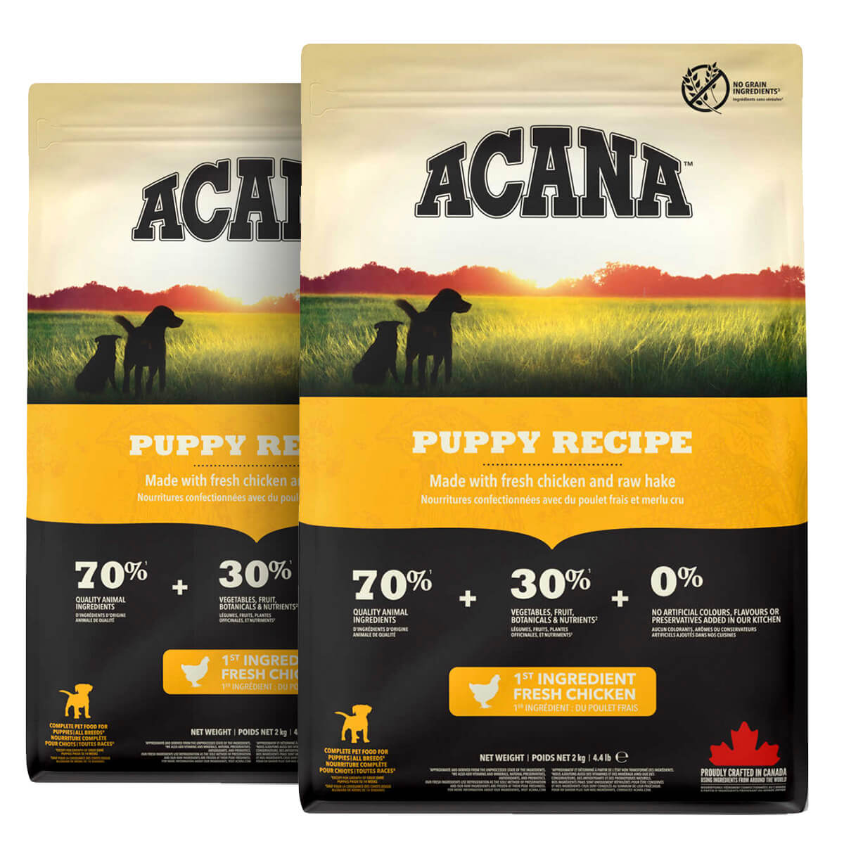 2 x 11,4 kg. Acana Puppy Welpenfutter mit Huhn und Fisch