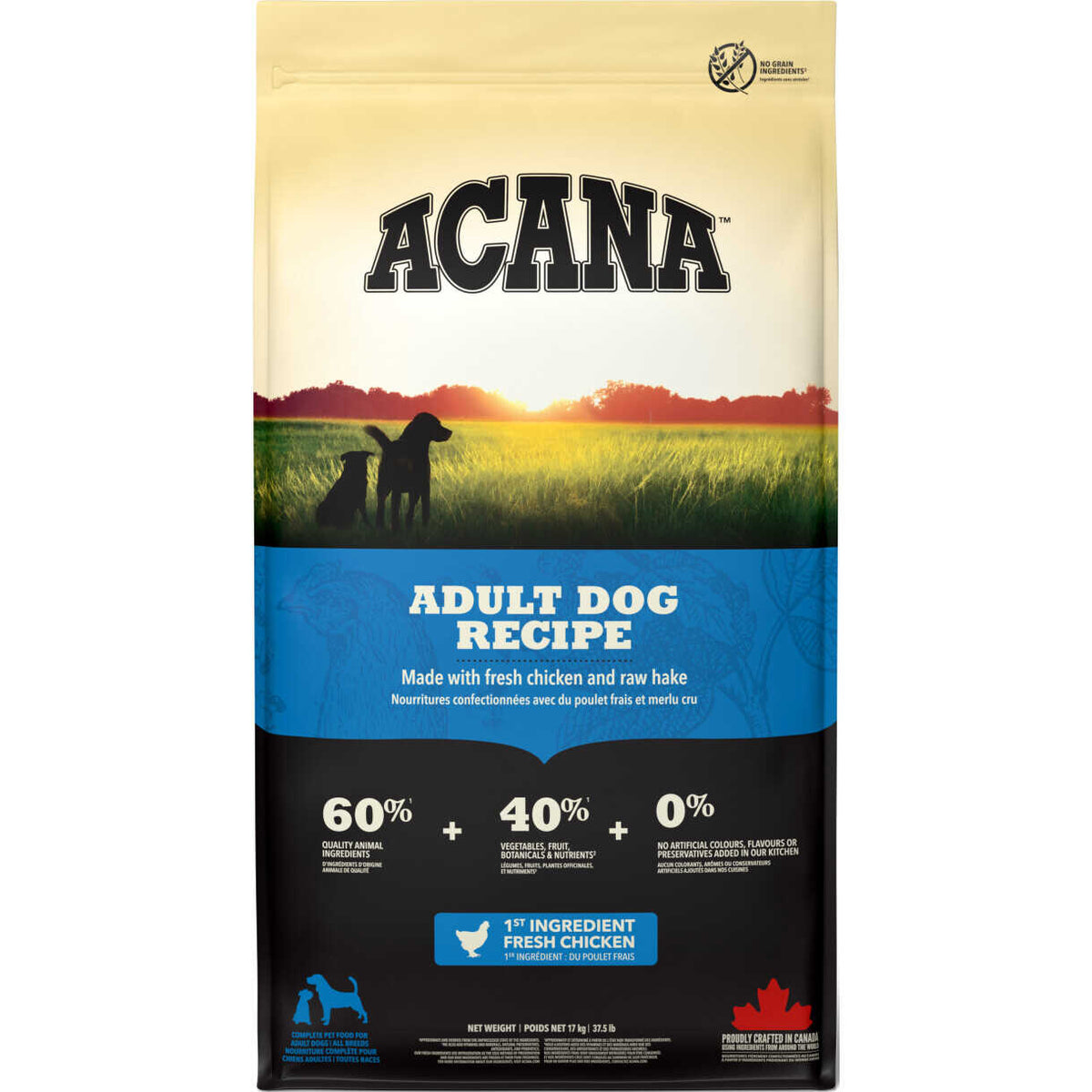 17 kg ACANA Dog Range Adult (Huhn)