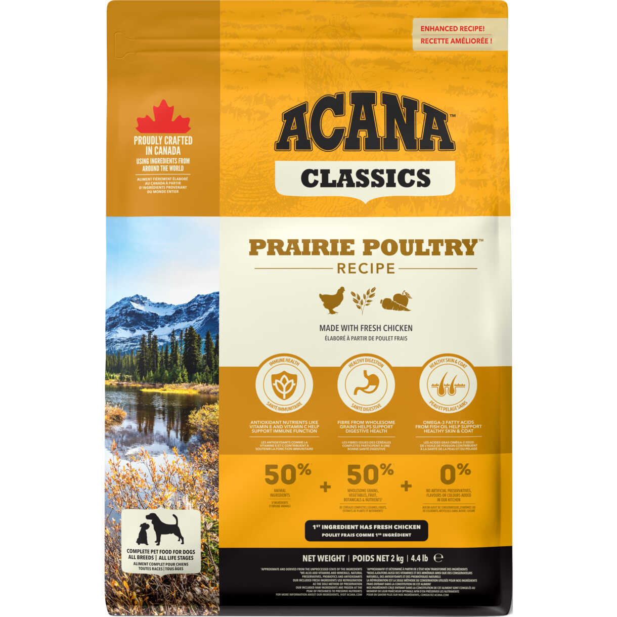 Acana Classics Prairie Poultry Hundefutter mit Huhn
