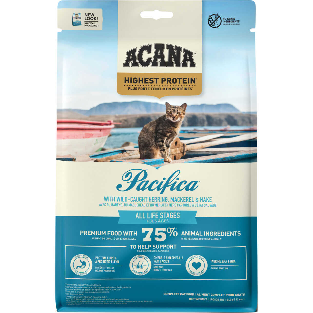 Acana Highest Protein Pacifica Katzenfutter mit Makrele