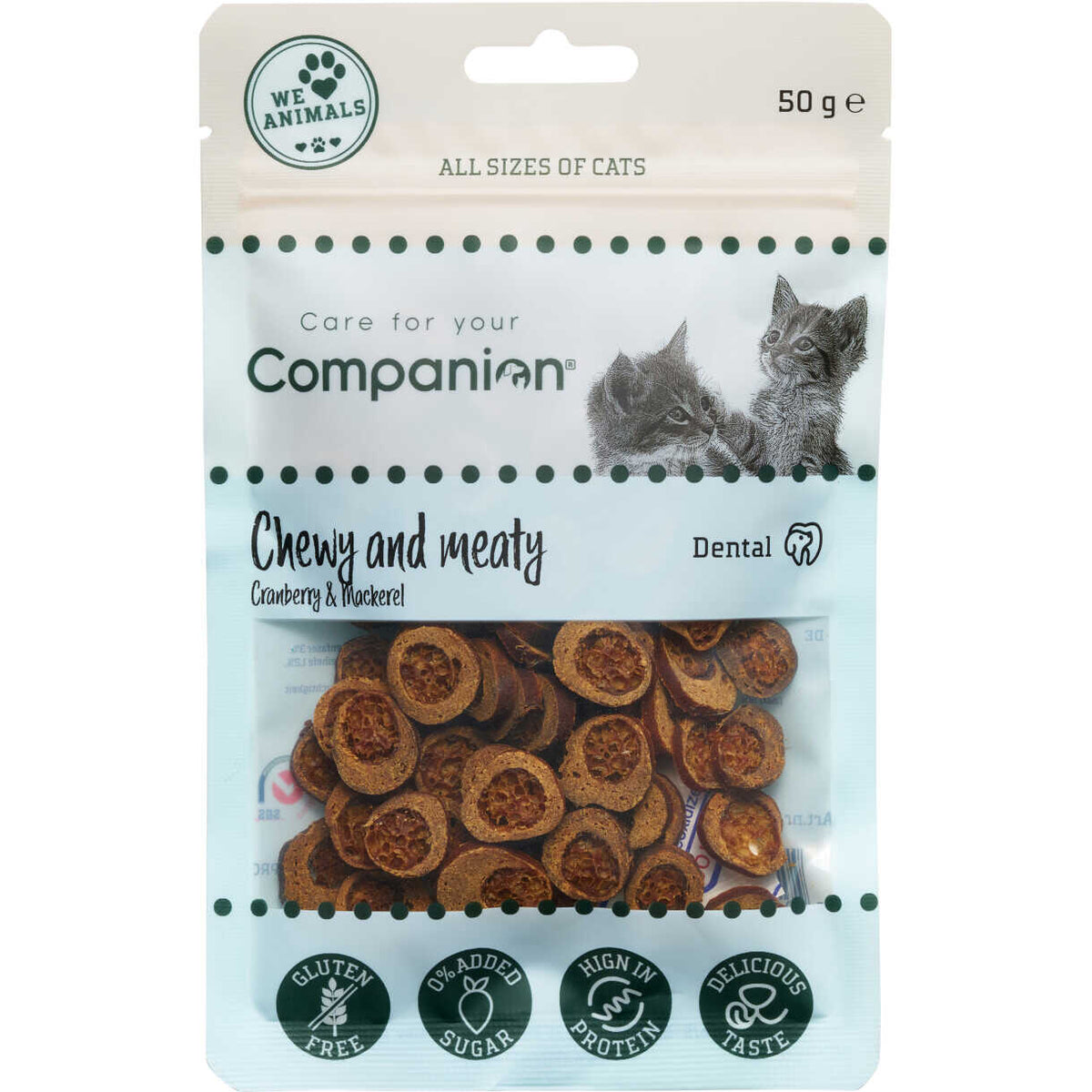 Companion KAT – weicher Kausnack mit Makrele und Preiselbeeren