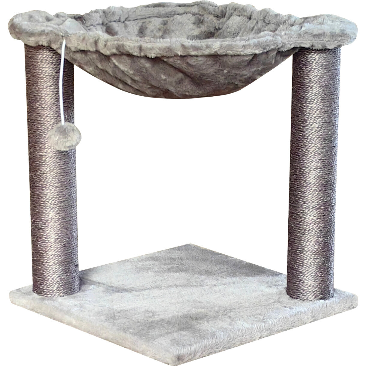 Companion Kratzbaum mit Bett und Pfosten 40 x 40 x 47 cm