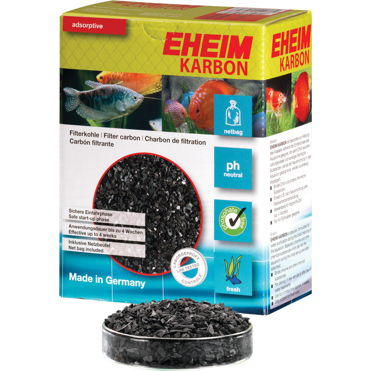 Eheim Karbon Aktivkohle mit Netzbeutel