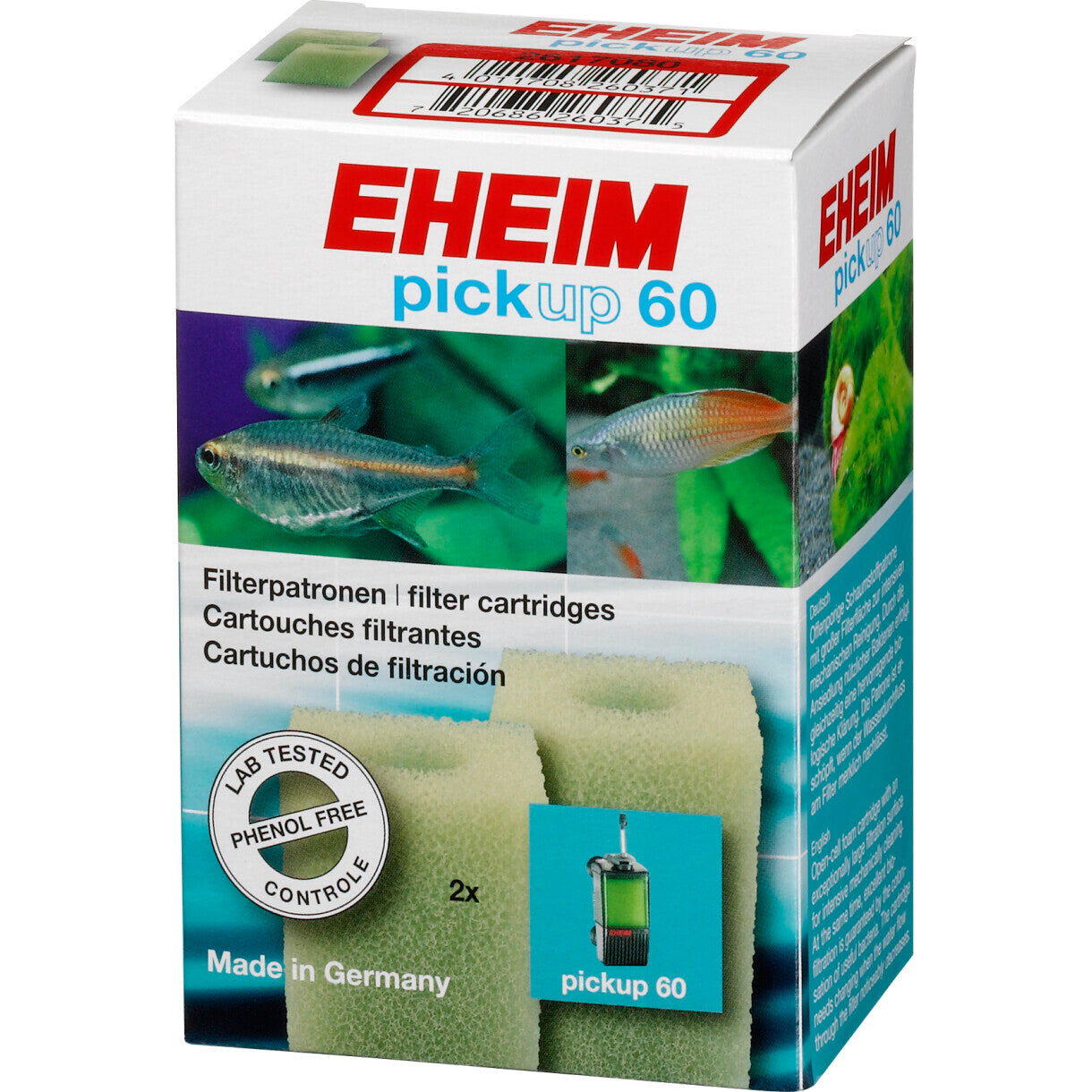 Eheim 2 Stück Filterpatronen