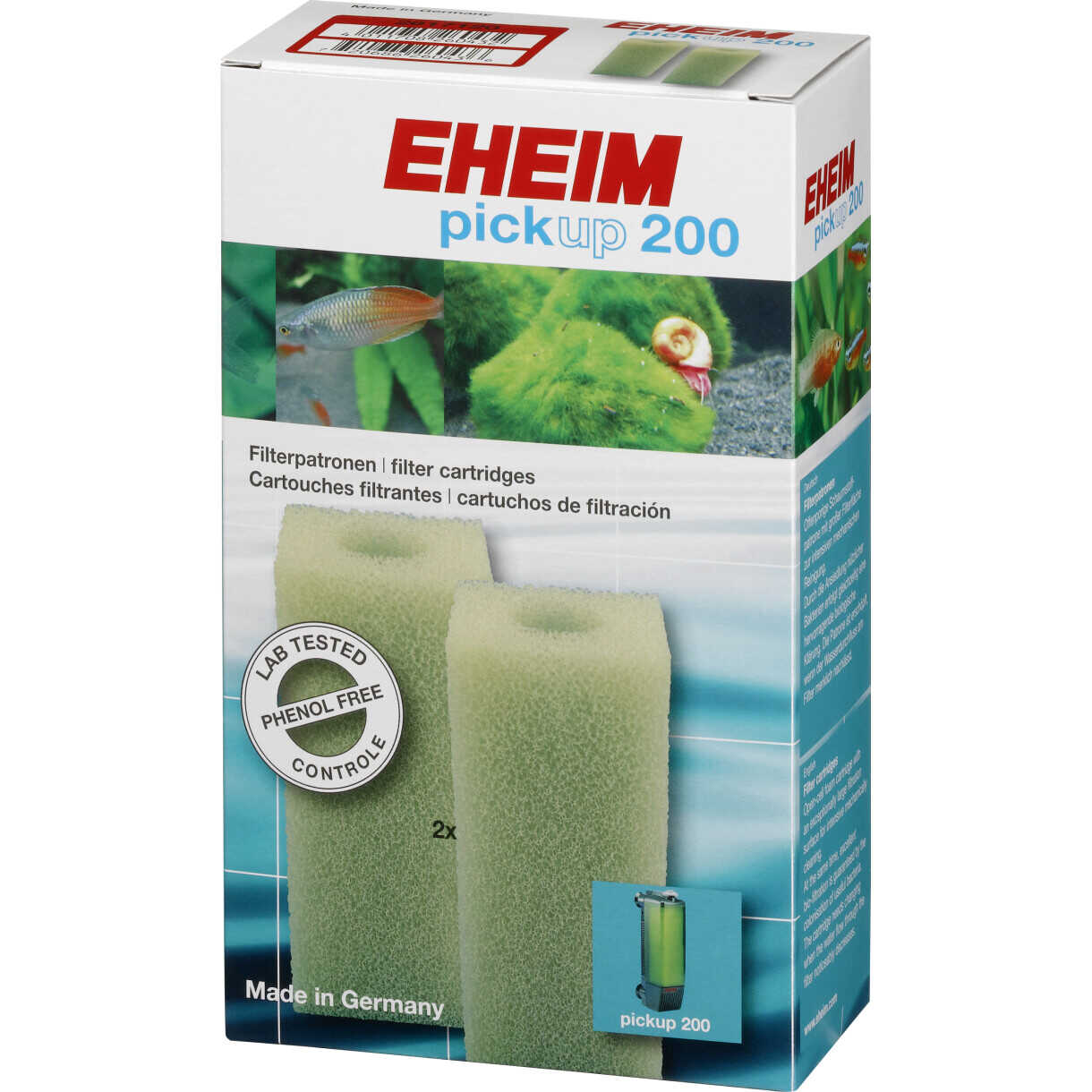 Eheim Pickup 200 2 Stück Filterschwämme
