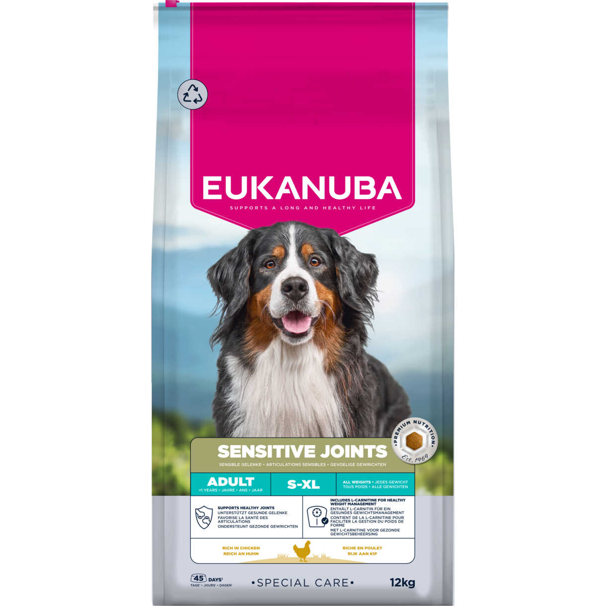 12 kg Eukanuba Special Care Hundefutter Sensitive Joints