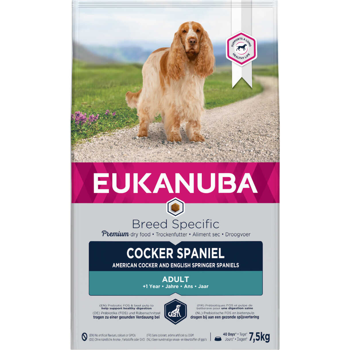 7.5 Eukanuba Cocker Spaniel Hundefutter