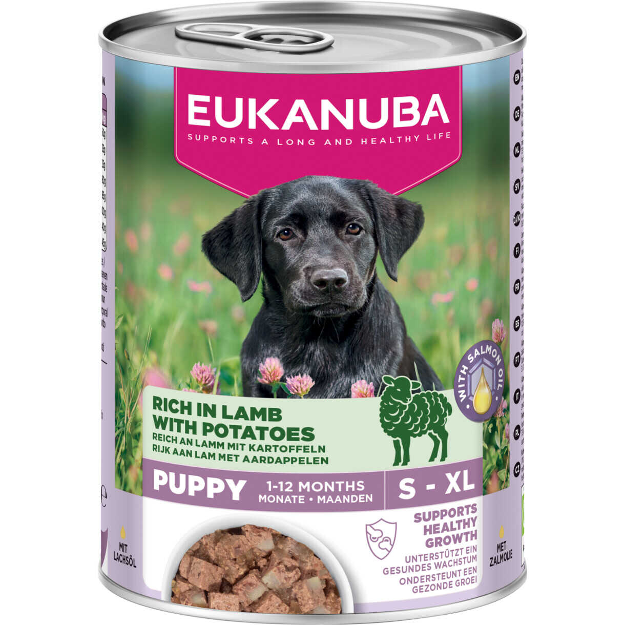 400 g Eukanuba Puppy Hundenassfutter, Lamm mit Kartoffel