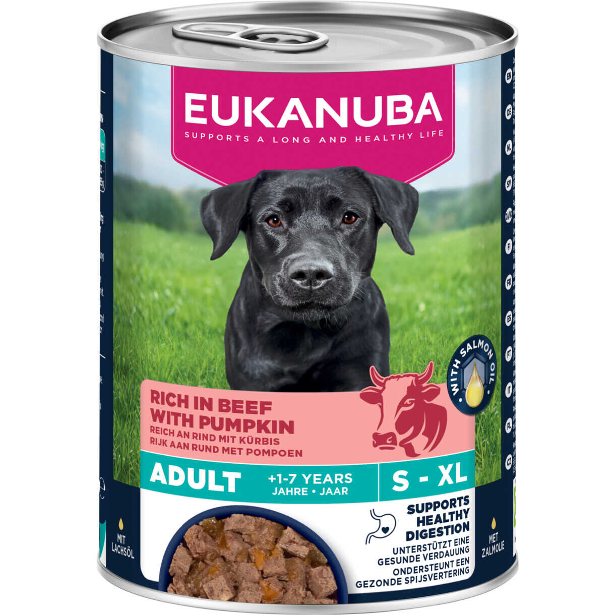 400 g Eukanuba Adult Hundenassfutter, Rindfleisch mit Kürbis