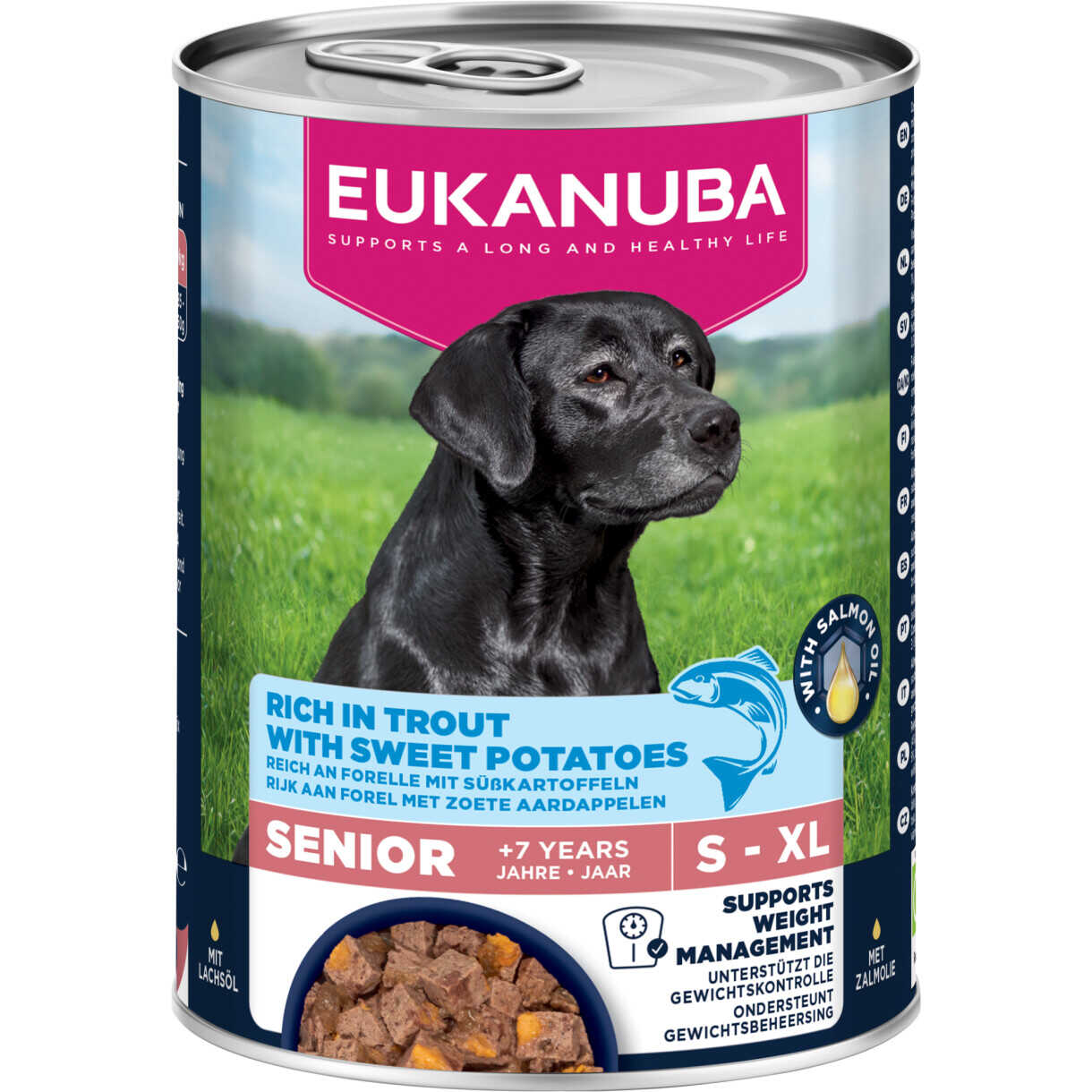 400 g Eukanuba Senior Hundenassfutter, Forelle mit Süßkartoffel